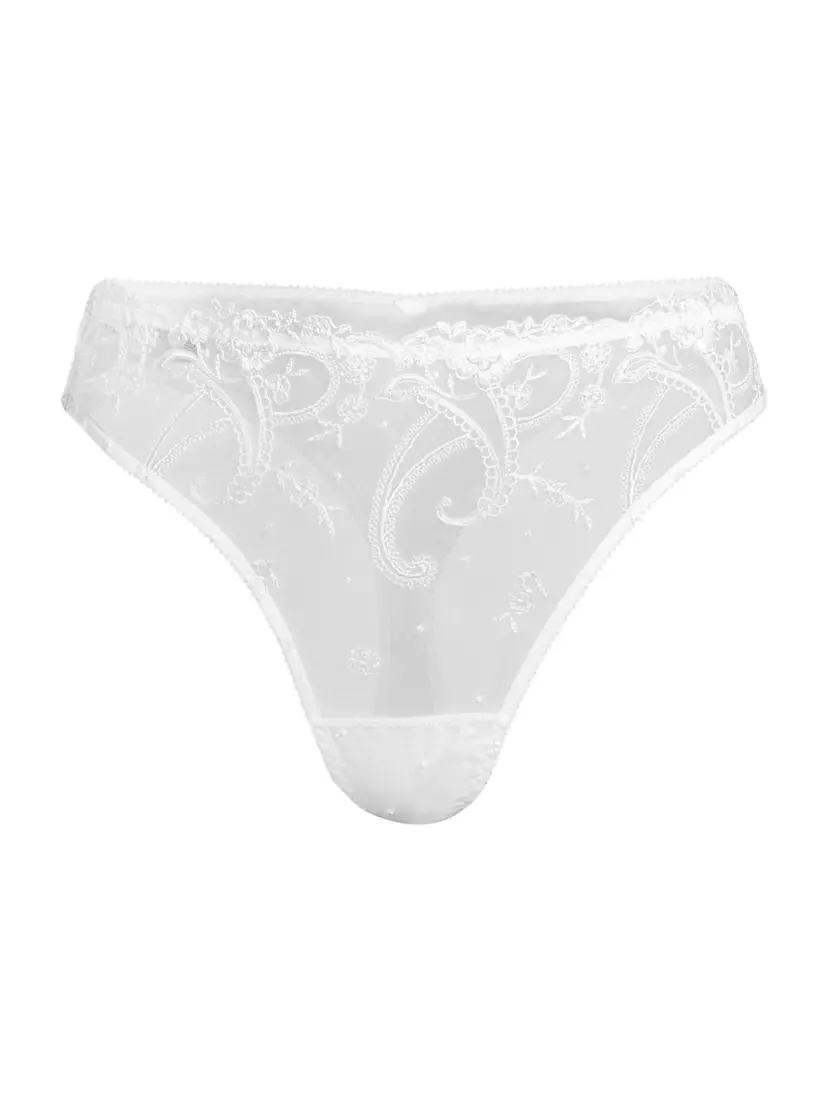 Женские Трусы Cosabella Sanika Sheer Thong Cosabella