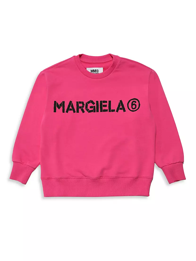 Детская Толстовка MM6 Maison Margiela Логотип MM6 Maison Margiela