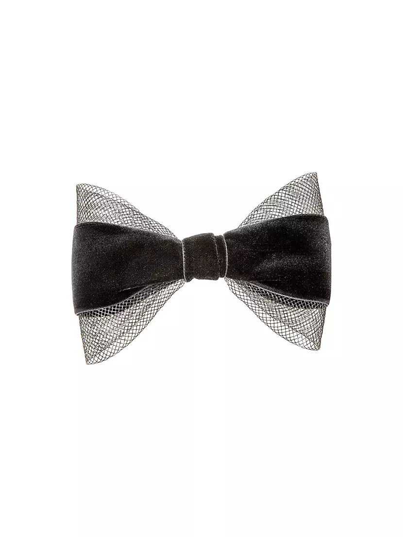 Заколка для волос Jennifer Behr Chantelle Velvet Bow Jennifer Behr