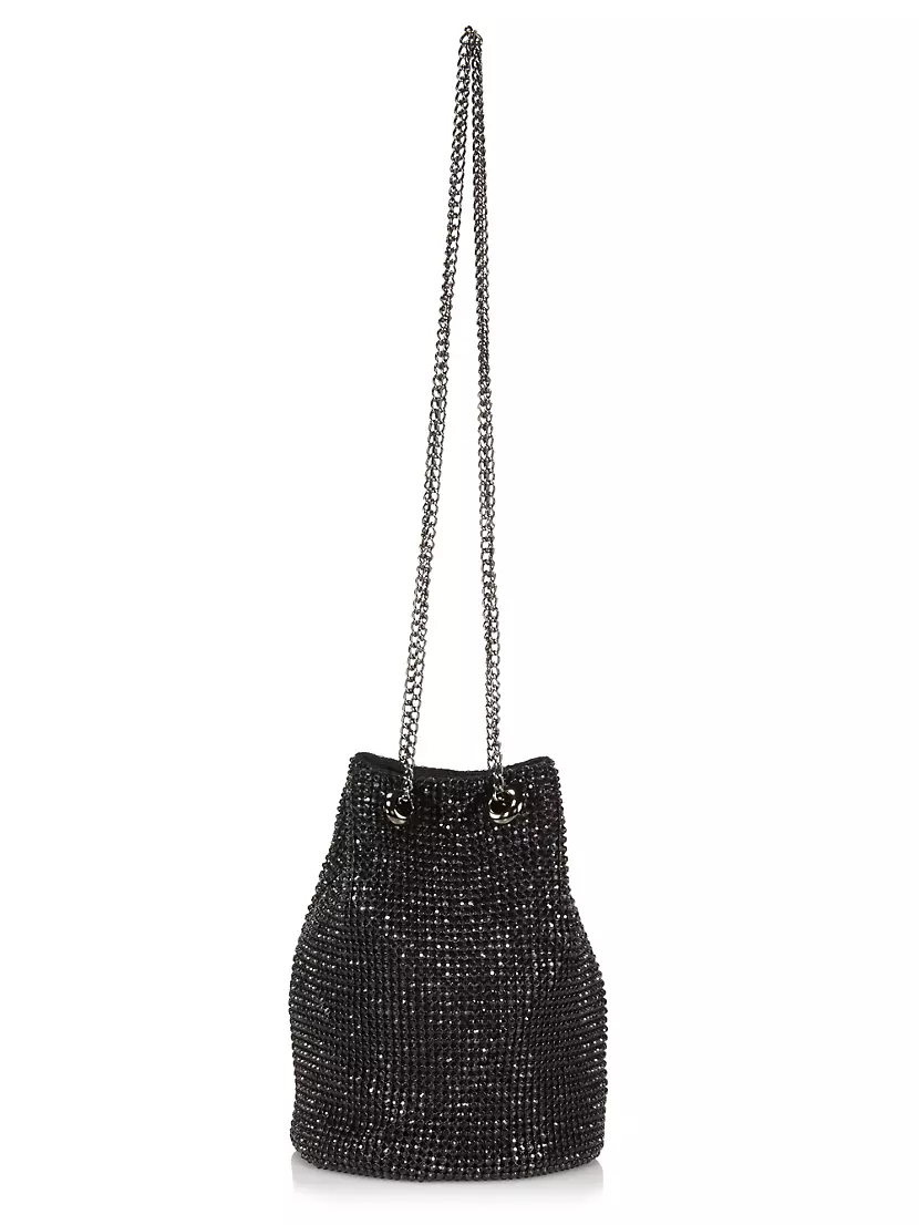 Сумка цилиндр Whiting & Davis Crystal Bucket Bag Whiting & Davis