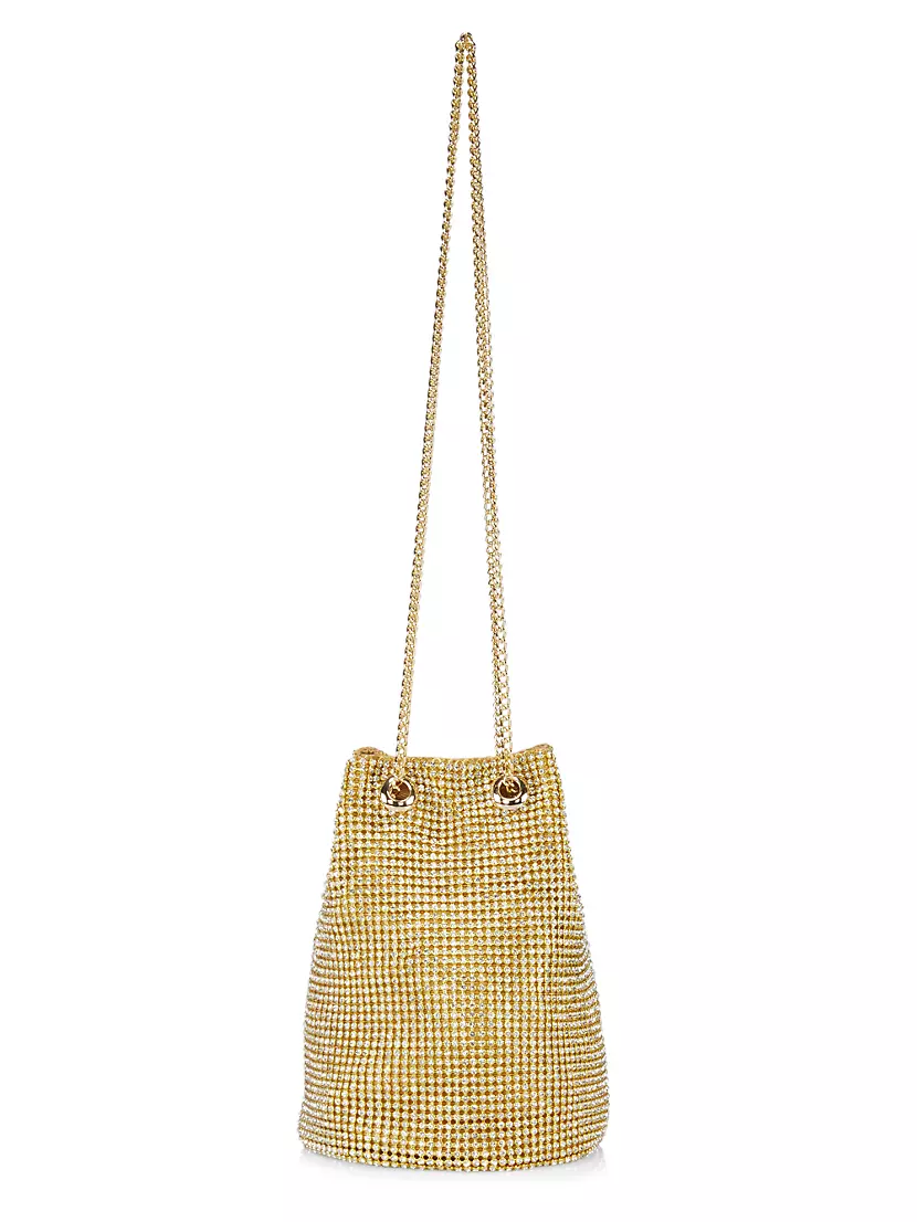 Сумка цилиндр Whiting & Davis Crystal Bucket Bag Whiting & Davis