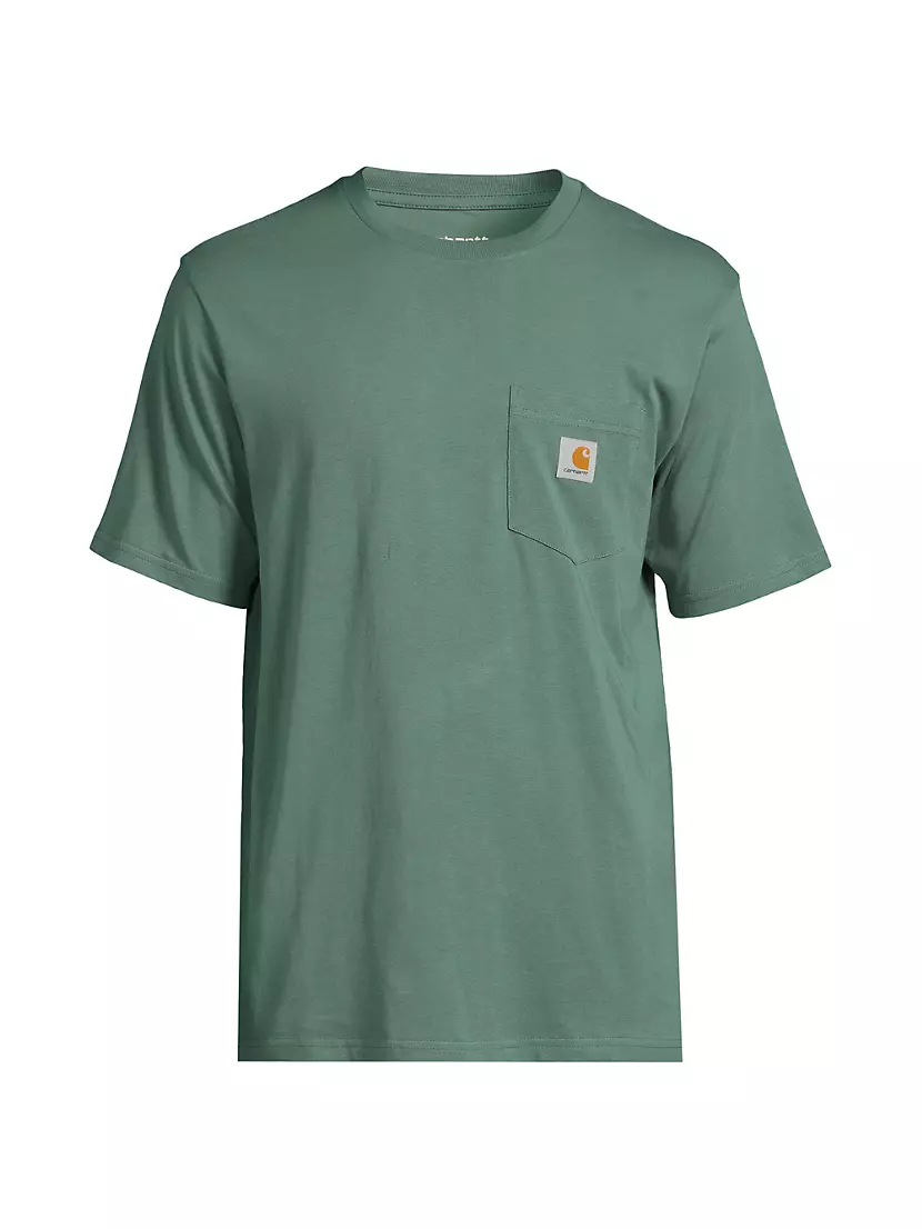 Мужская Футболка Carhartt WIP Logo Pocket T-Shirt Carhartt WIP