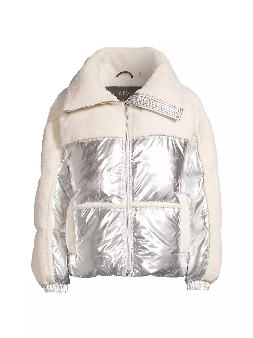 Женский Пуховик Moose Knuckles Elmira Metallic Sherpa Moose Knuckles