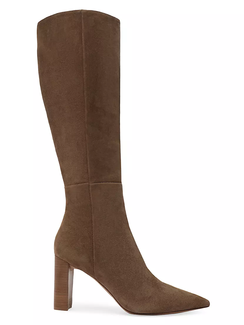 Женские Сапоги Alexandre Birman Elisa 85MM Suede Side-Zip Alexandre Birman