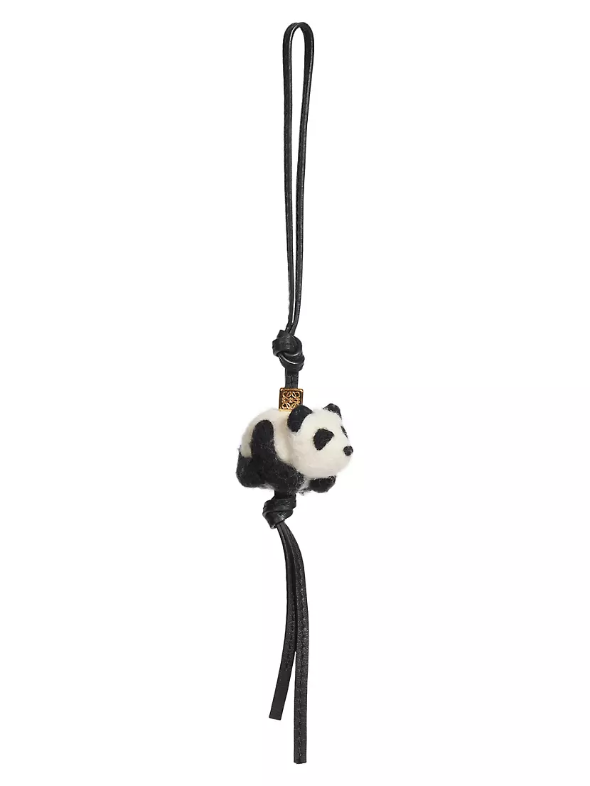 Другие аксессуары для сумок LOEWE Panda Felted Charm LOEWE