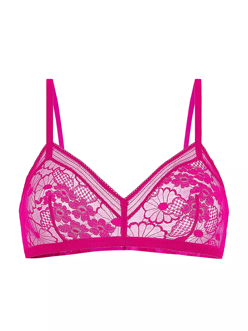 Женский Бюстгальтер Eres Royal Lace Wireless Triangle Bralette Eres