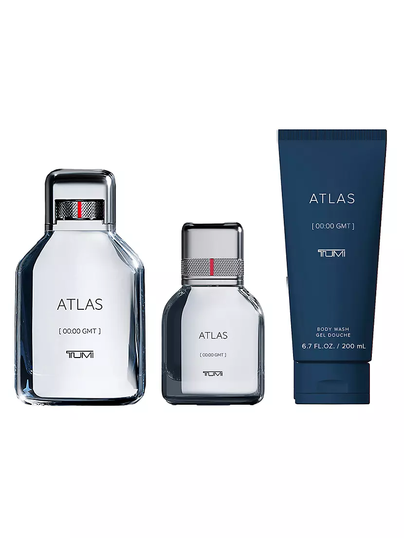 ATLAS [00:00 GMT] 3-Piece Eau de Parfum &amp; Shower Gel Gift Set Tumi