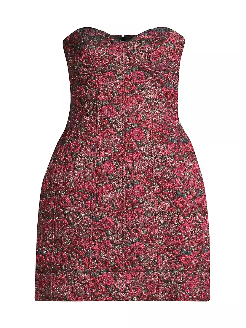 Женское Вечернее Платье Liv Foster Floral Jacquard Liv Foster