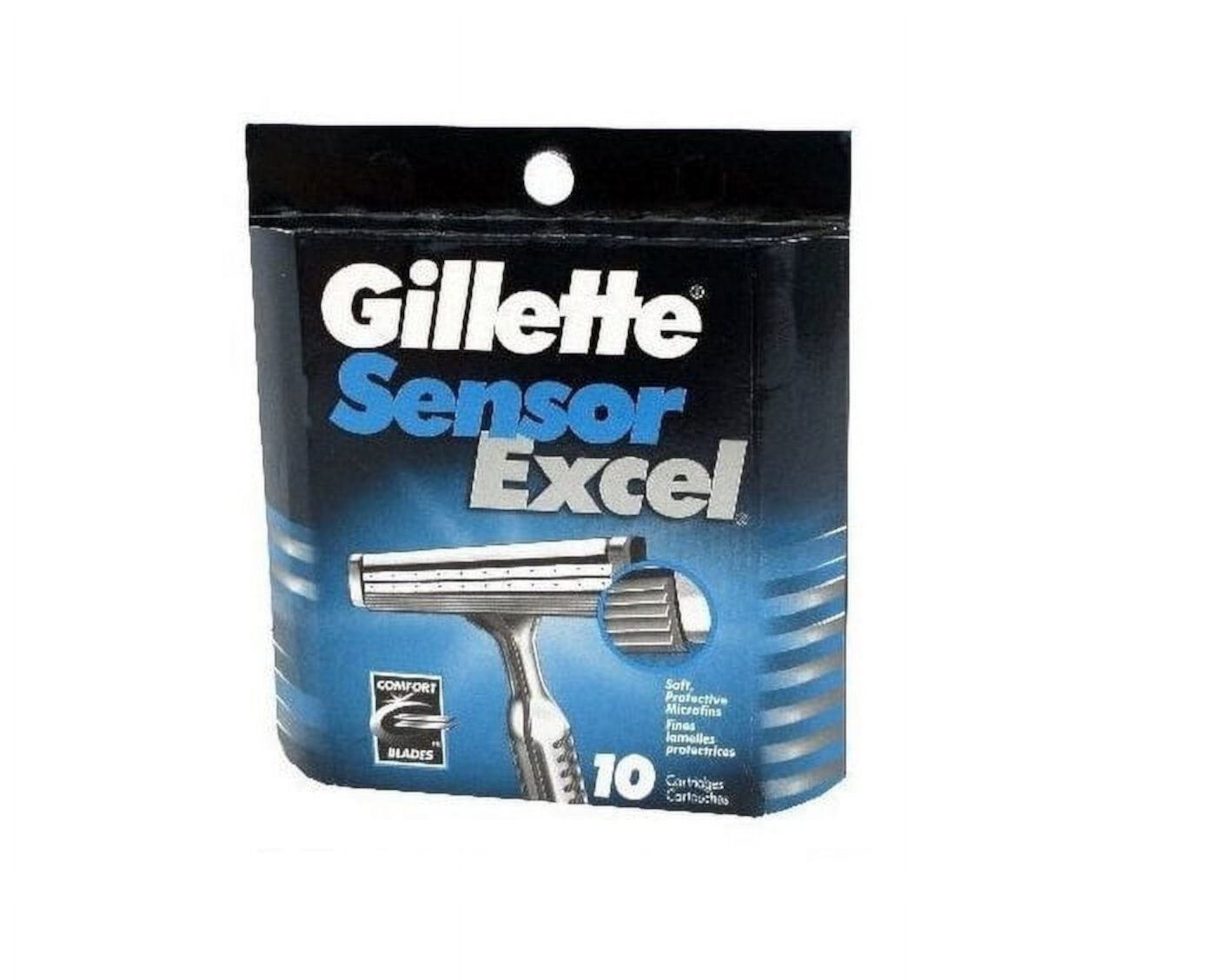 Gillette Cartuchos de Cuchilla de Repuesto Sensor Excel, 10 U. Gillette