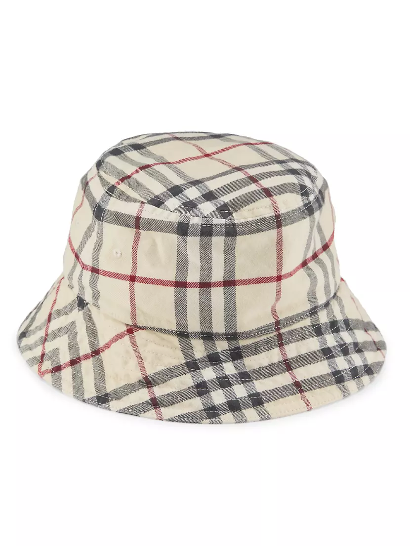 Панама Burberry Tartan Cotton Bucket Hat Burberry