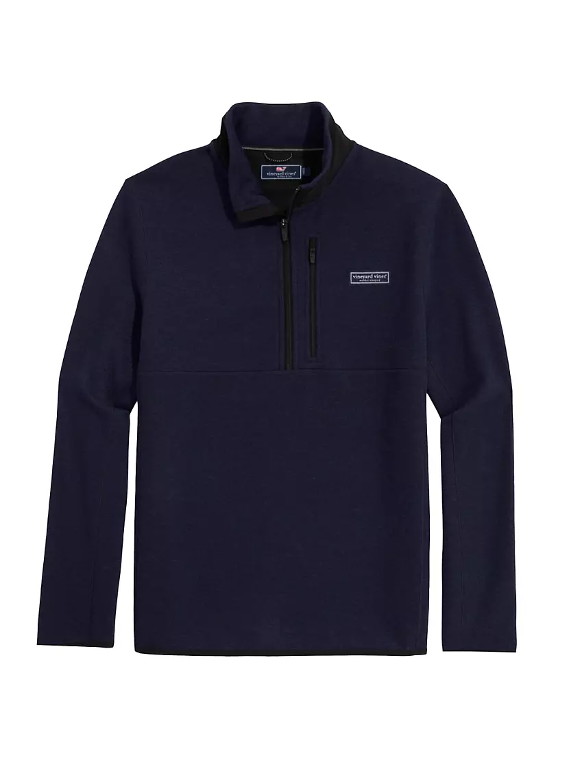 Мужской Пуловер Vineyard Vines Mountain Quarter-Zip Vineyard Vines