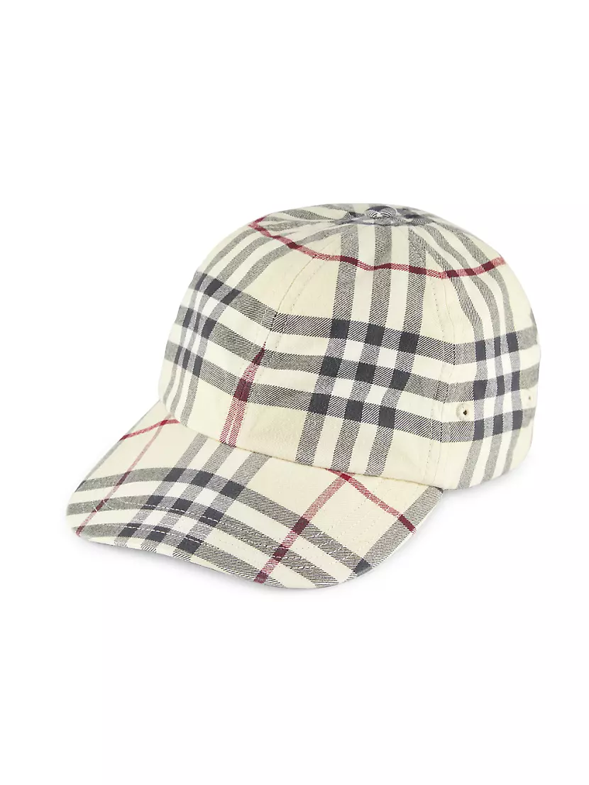 Бейсболка Burberry Check Cotton Burberry