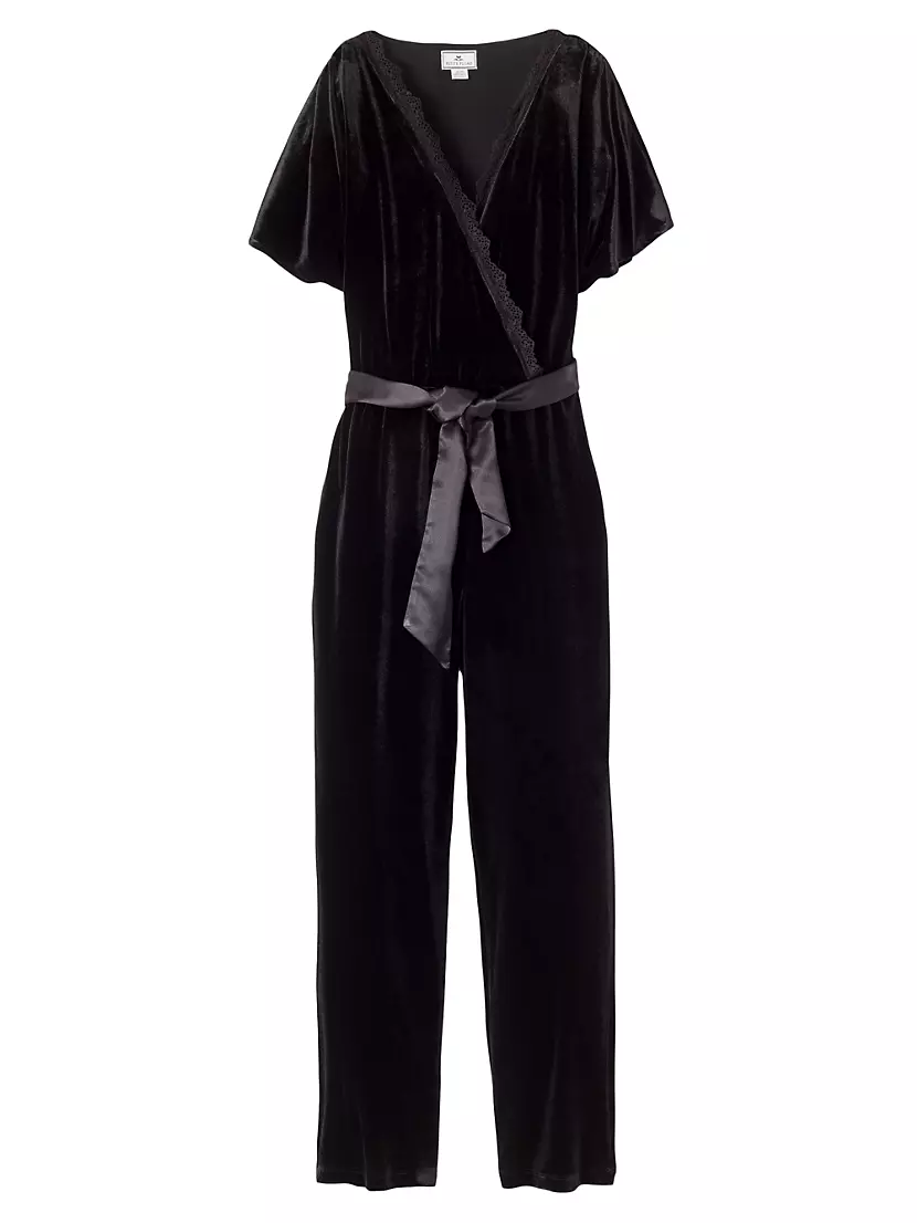 Velour Jumpsuit Petite Plume