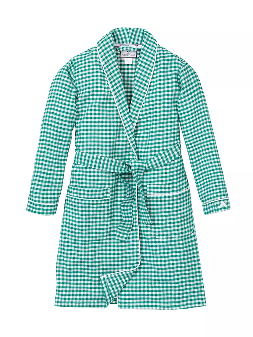 Женский Халат Petite Plume Gingham Flannel Petite Plume