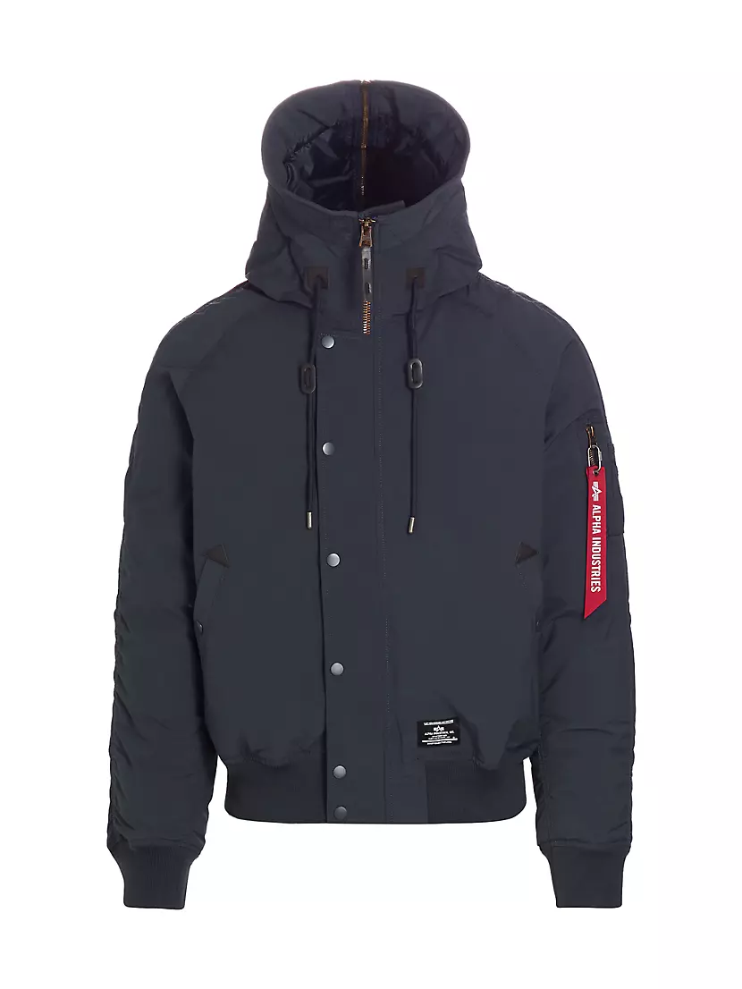 Парка N-2B Altitude Alpha Industries из шерсти и полиэстера с регулируемым капюшоном Alpha Industries