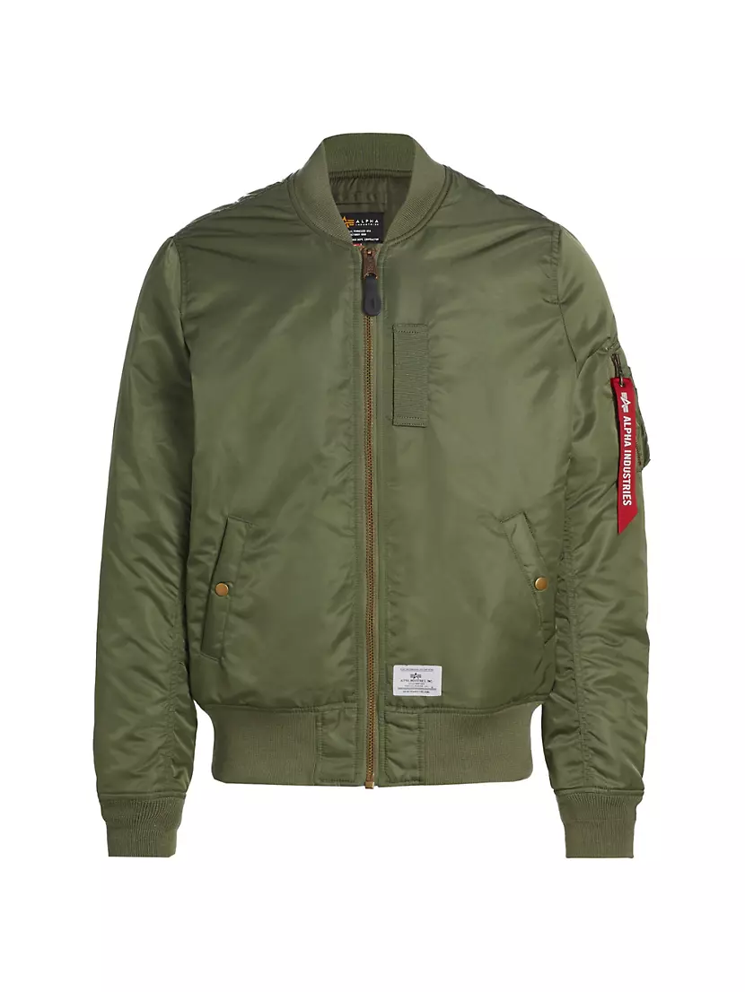 Мужской Бомбер Alpha Industries MA-1 Mod Flight Jacket Alpha Industries