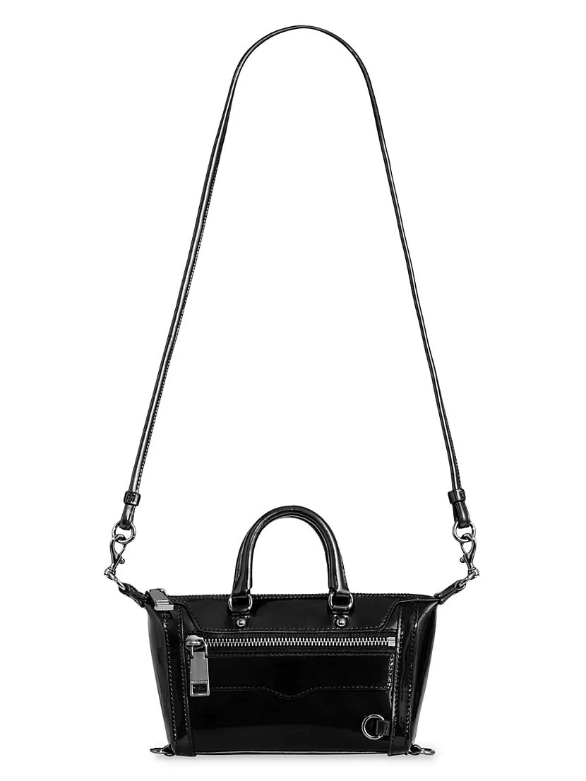 Micro Mini Leather Shoulder Bag Rebecca Minkoff