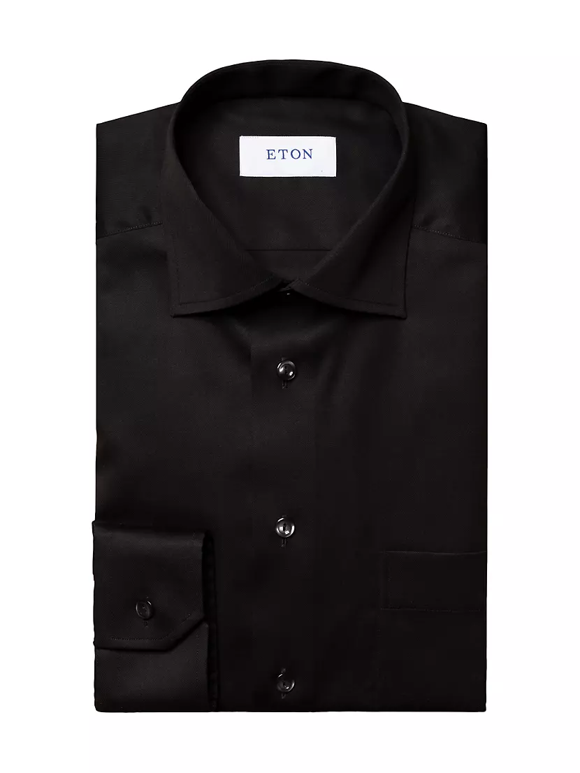 Мужская Классическая рубашка Eton Classic Twill Button-Up Eton