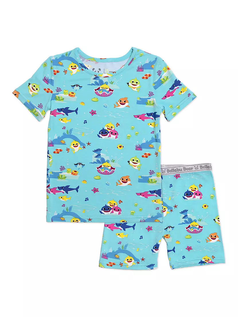 Детские Пижамы Bellabu Bear Набор Футболки и Шортов Baby Shark Bellabu Bear