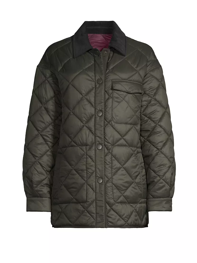 Женский Пуховик Sam Edelman Reversible Quilted Jacket Sam Edelman