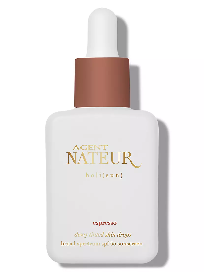 Holi (Sun) Освежающие капли для кожи с защитой SPF 50 и 12% оксида цинка Agent Nateur