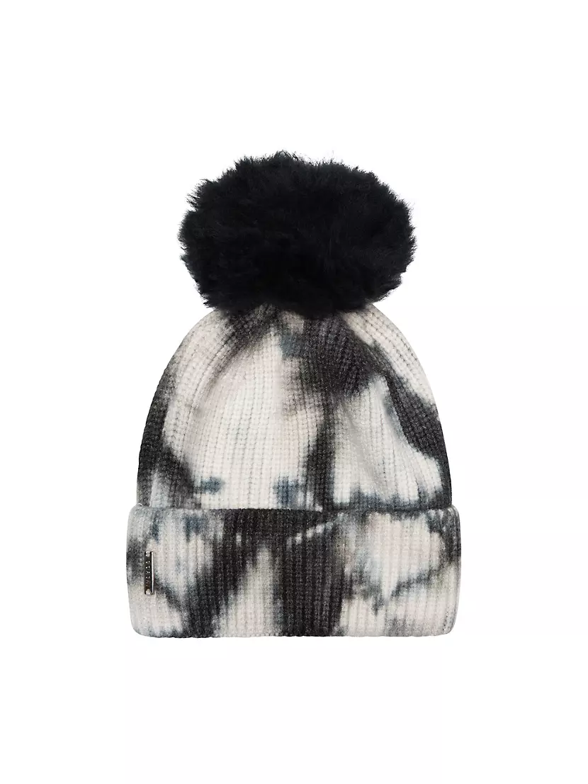 Шапка бини GORSKI Knit Hat with Toscana Lamb Pompom GORSKI