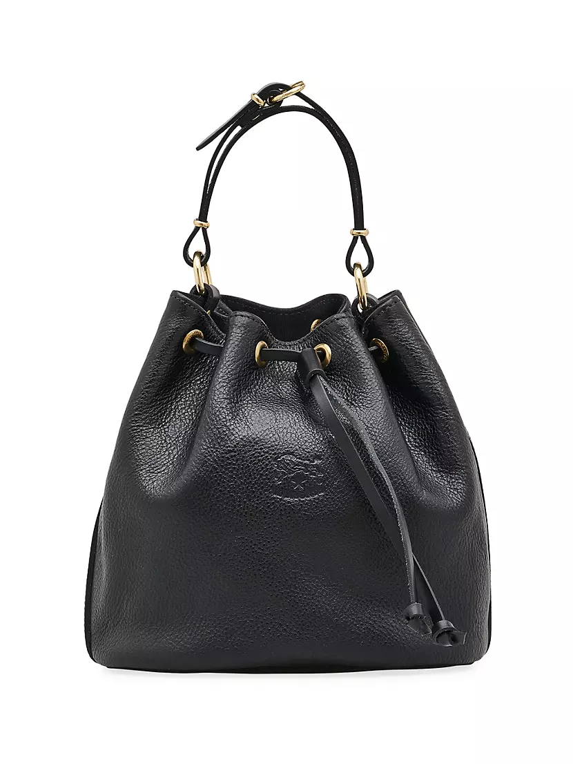 Сумка цилиндр Il Bisonte Leather Bucket Bag Il Bisonte