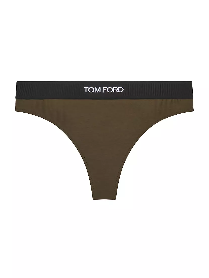 Signature Logo Thong Tom Ford