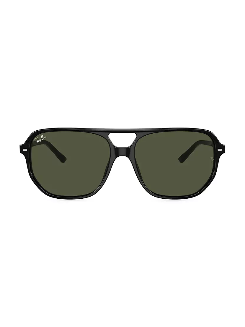 RB2205 60MM Bill 1 Square Sunglasses Ray-Ban