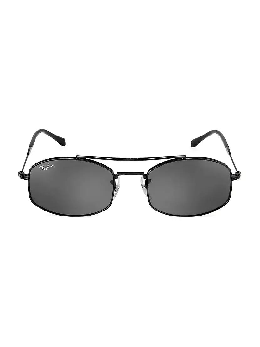 RB3719 54MM Oval Sunglasses Ray-Ban