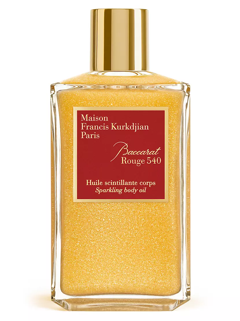 Baccarat Rouge 540 Scented Sparkling Body Oil Maison Francis Kurkdjian