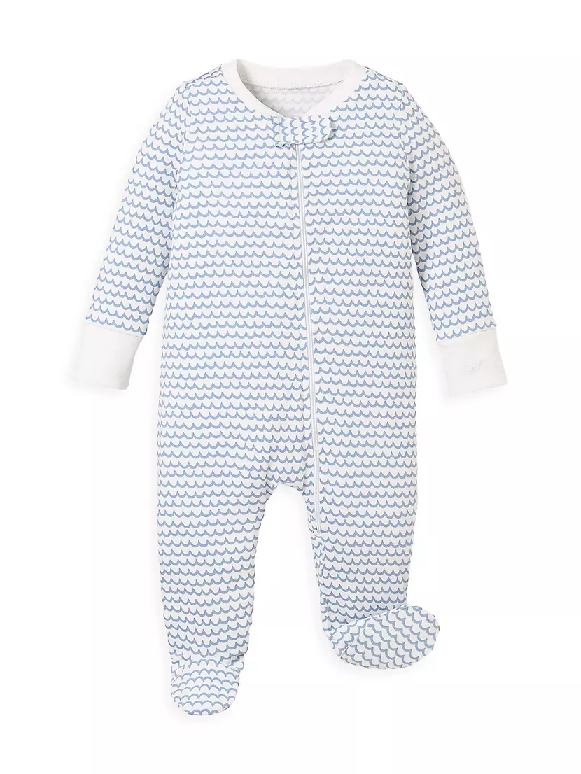 Детские Ромперы Petite Plume Baby's Pima Cotton Footie Petite Plume