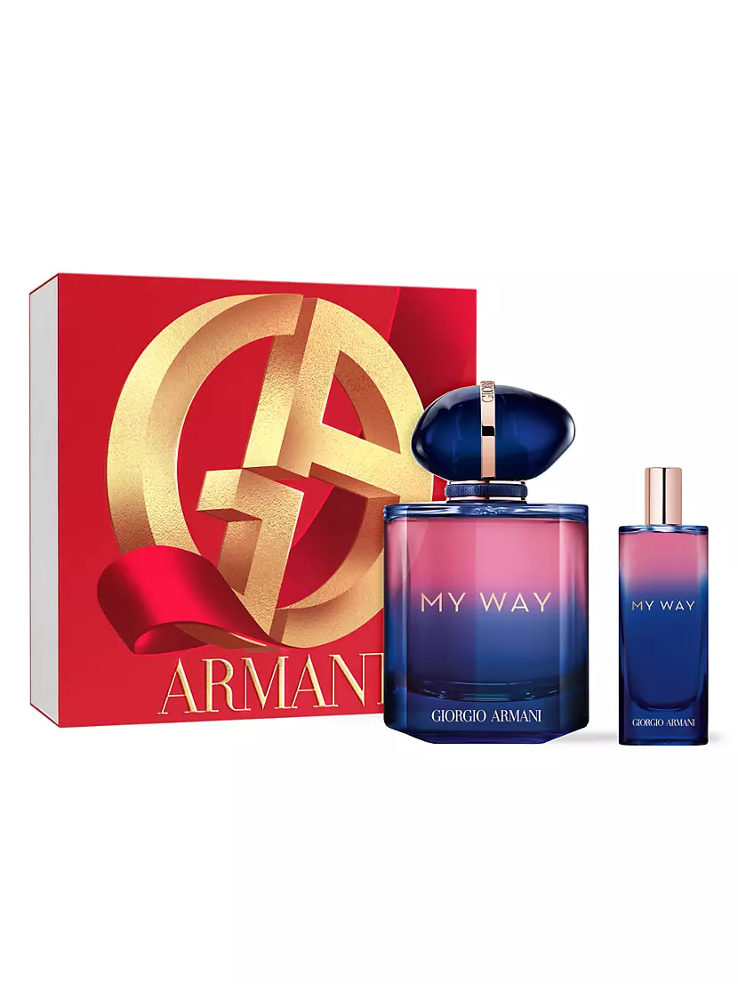 Набор парфюма My Way, 2 предмета: 90 мл и 15 мл, с бергамотом и ванилью Armani