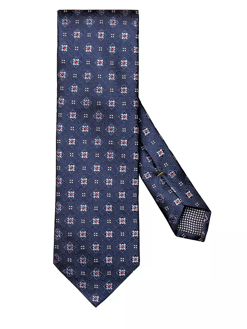 Галстук Eton Geometric Silk Tie Eton