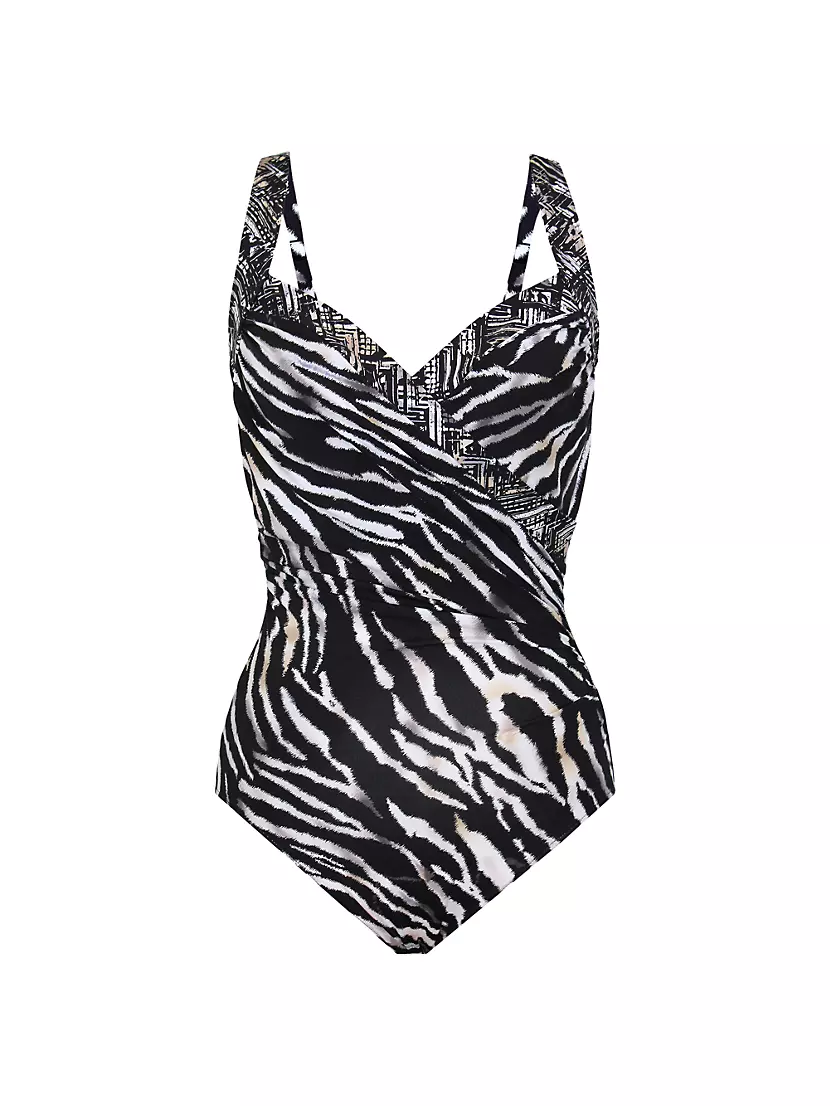 Женский Слитный купальник Miraclesuit Tigre Sombre Sanibel Miraclesuit