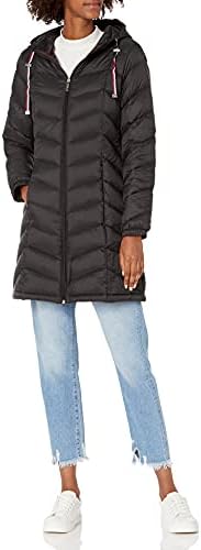 Tommy Hilfiger Women's Mid-length Down Packable Jacket Tommy Hilfiger