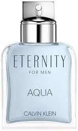 Calvin Klein Eternity Aqua Eau De Toilette – Woody Men's Cologne – With Notes of Cucumber, Sage, & Sandalwood – Luxury Perfumes for Men – Long Lasting Fragrance Calvin Klein