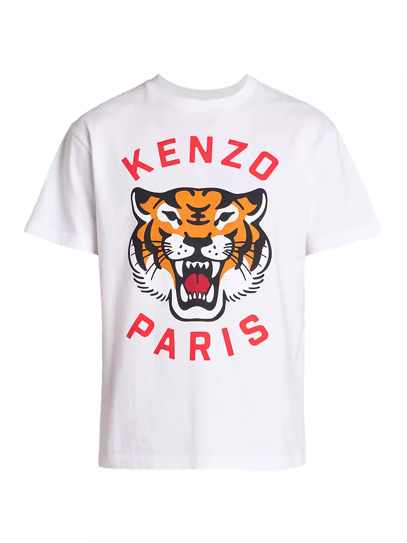 Мужская Футболка KENZO Lucky Tiger KENZO