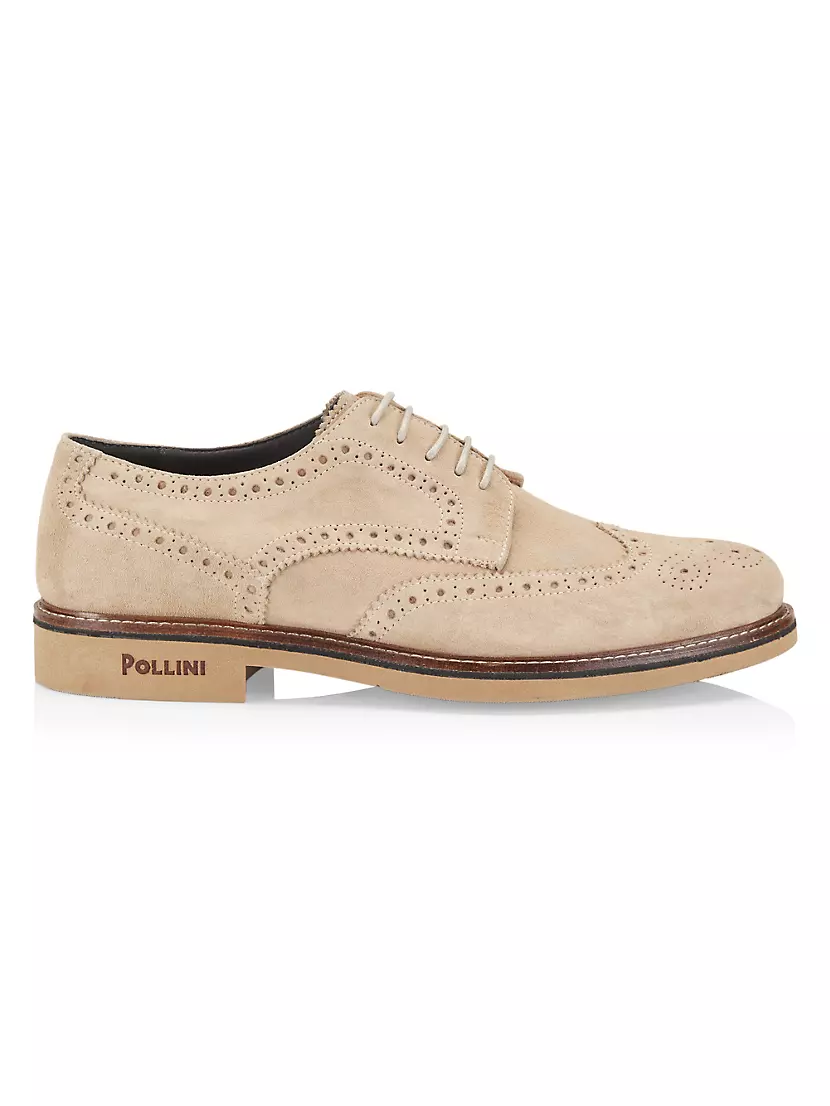 Мужские Оксфорды Pollini Corinto Замшевые Pollini