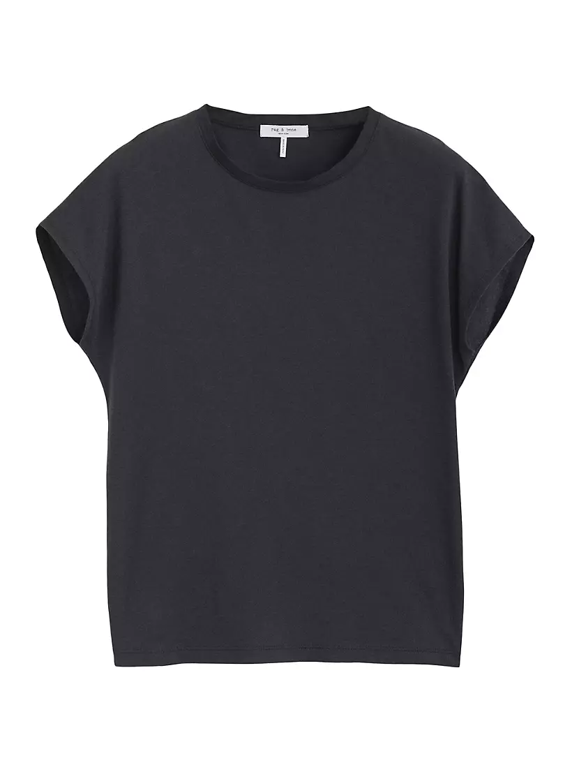 Женская Футболка Rag & Bone Slub Cotton Rag & Bone