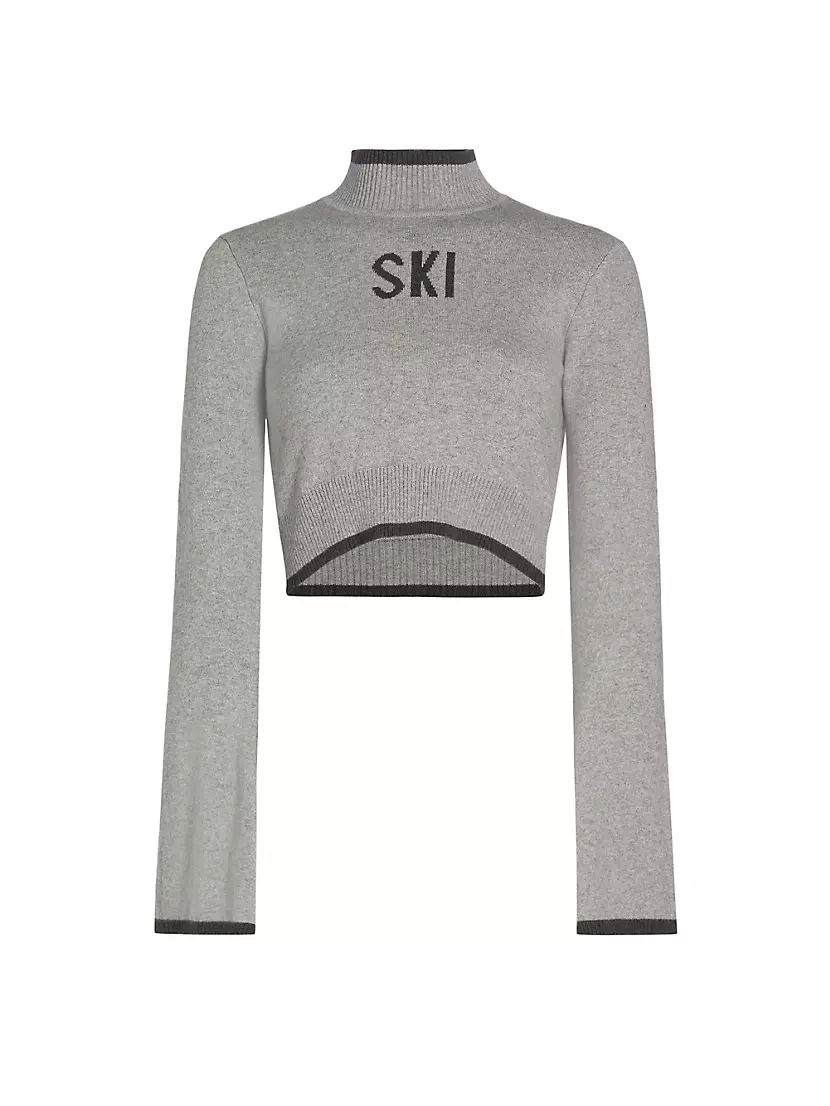 Женский Свитер YEAR OF OURS Ski Cropped Bell-Sleeve YEAR OF OURS