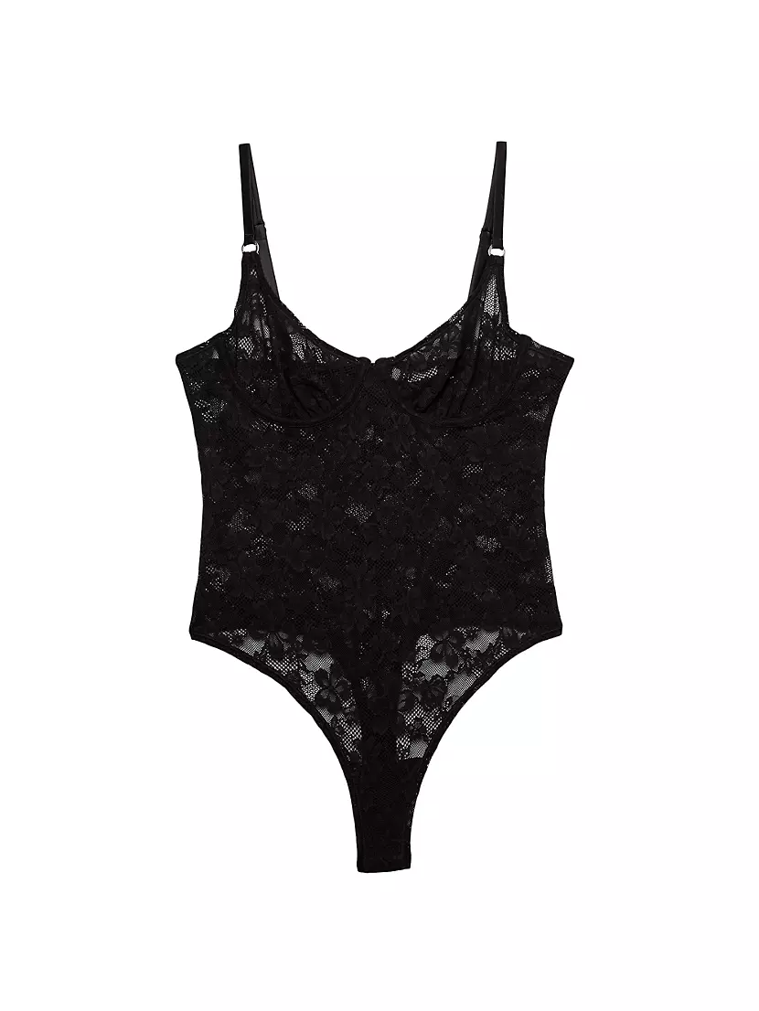 Женское Боди fleur du mal Le Stretch Multifit Lace Fleur du mal