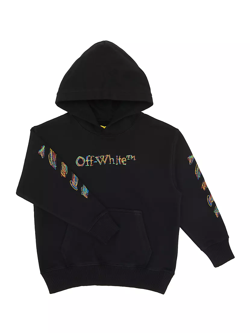 Мужская Толстовка Off-White Логотип Скетч Off-White