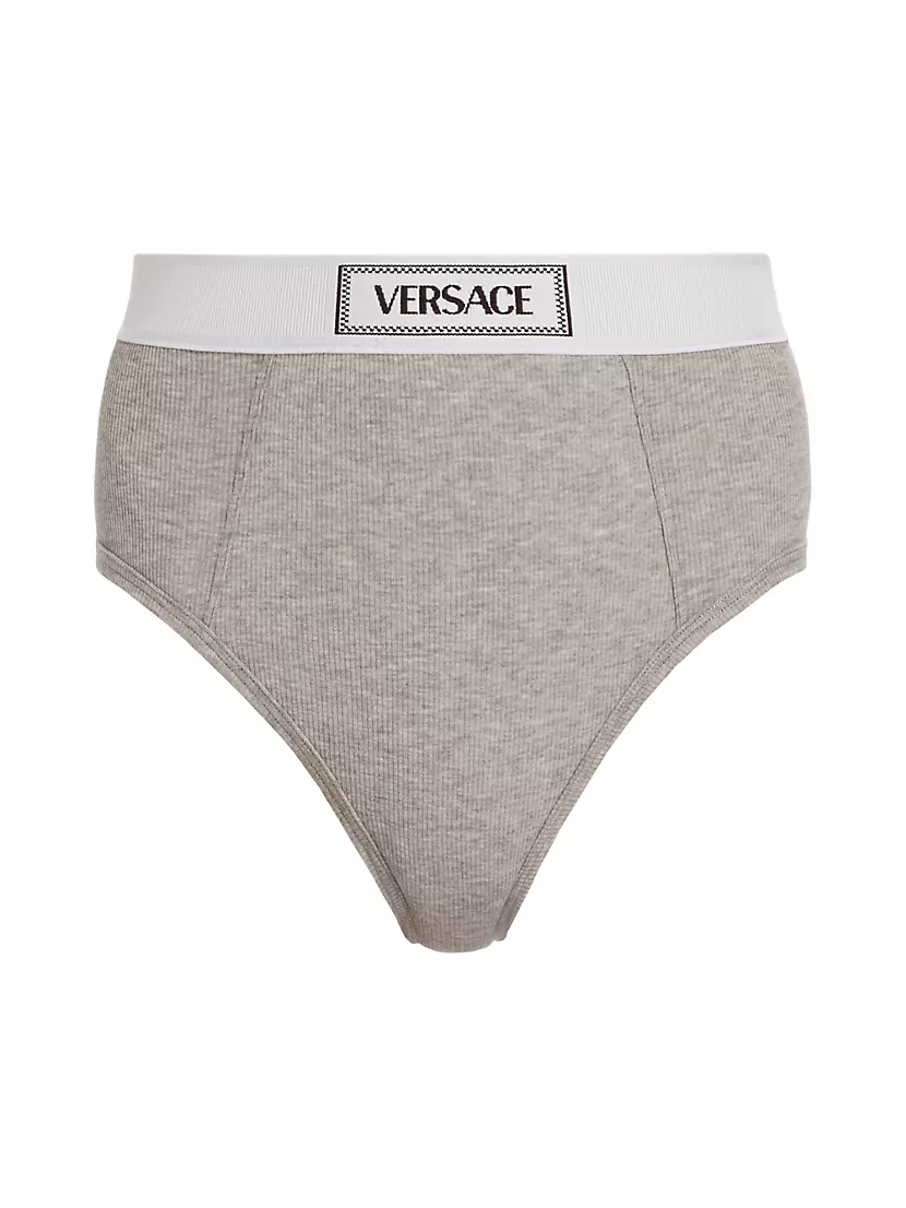 Женские Трусы Versace Ribbed Logo Versace