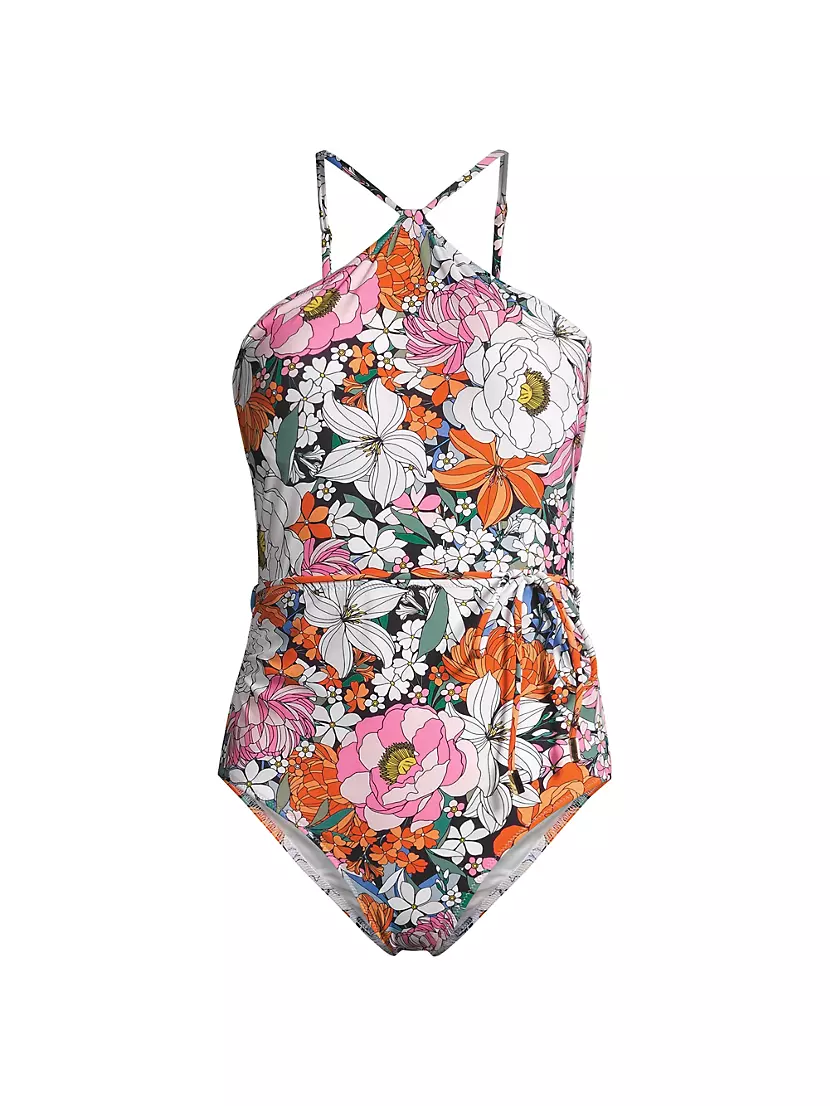 Daphne Floral One-Piece Swimsuit Change of Scenery