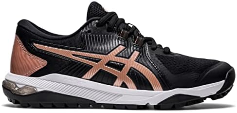 ASICS Women's GEL-Course Glide Golf Shoes, 9, BLACK/ROSE GOLD ASICS