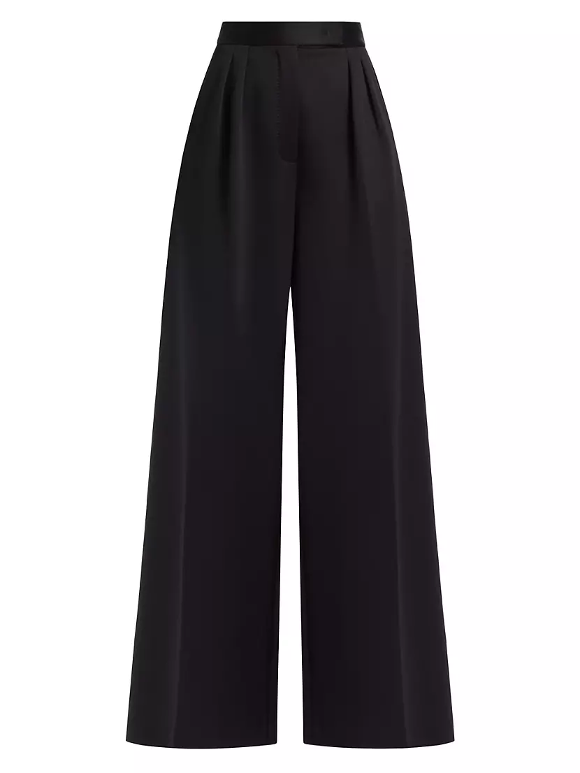 Zinnia Pleated Wide-Leg Pants Max Mara