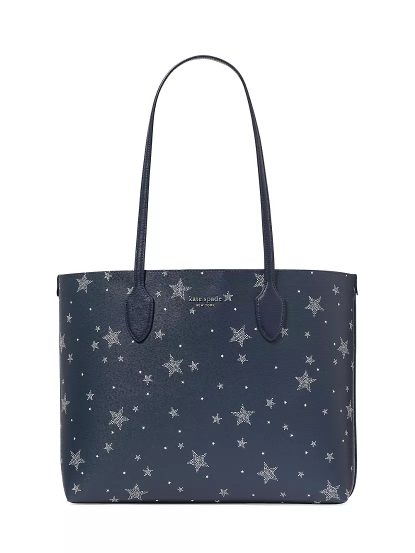 Большая кожаная сумка Bleecker Starlight со съемным чехлом Kate Spade New York