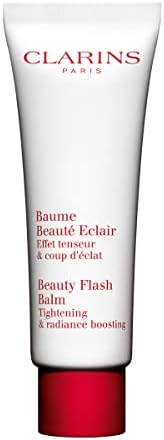 Clarins Beauty Flash Balm | 3-In-1 Hydrating 10-Minute Face Mask, Make-Up Primer, or Quick Pick Me Up Radiance Booster | Moisturizes, Brightens and Visibly Tightens | Non-Oily and Non-Comedogenic Clarins