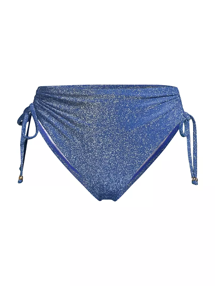 Женские Плавки MILLY Shimmer Ruched MILLY